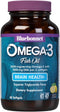 Bluebonnet Nutrition Omega-3 Brain Formula Natural Wild Caught, DHA 860 mg EPA 120 mg, 60 Softgels