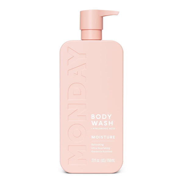 MONDAY HAIRCARE Moisture Body Wash 27oz, Nourishing Ingredients with Shea Butter and Coconut Oil