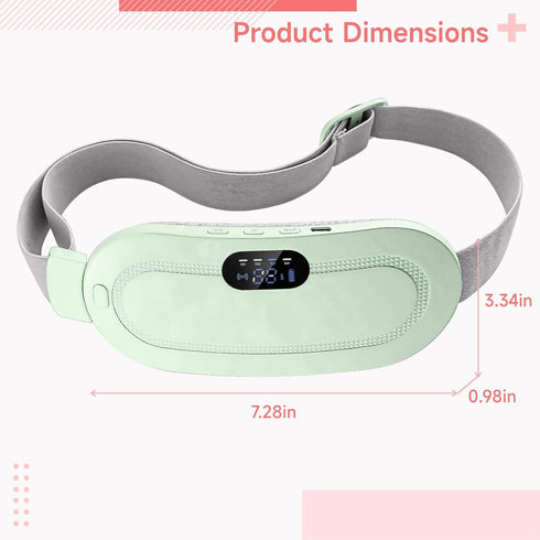 yeeplant Settings, Portable Cordless Menstrual Heating Pad Warmher, U Rechargeable, Adjustable Heat Ergonomic Design