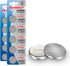 Tenergy CR2025 3V Lithium Button Coin Cell Batteries (10 Pack) for Key Fobs, Watches, and Thermometers