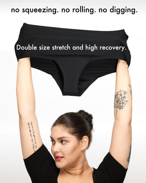 LEAKPROOF2.0 Seamless 6 Mid Rise Brief Period Underwear for Women | Period Panties Holds Tampons | Leak Proof