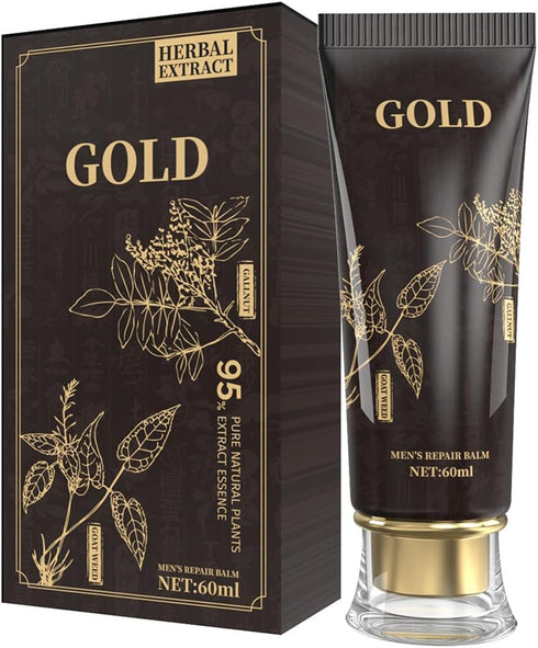 Men's Huge Gold Extra Strength Enlargement Gel for Men Power Enlarge Gel