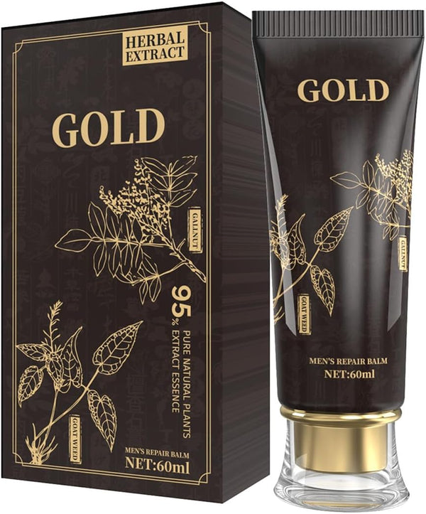 Men's Huge Gold Extra Strength Enlargement Gel for Men Power Enlarge Gel