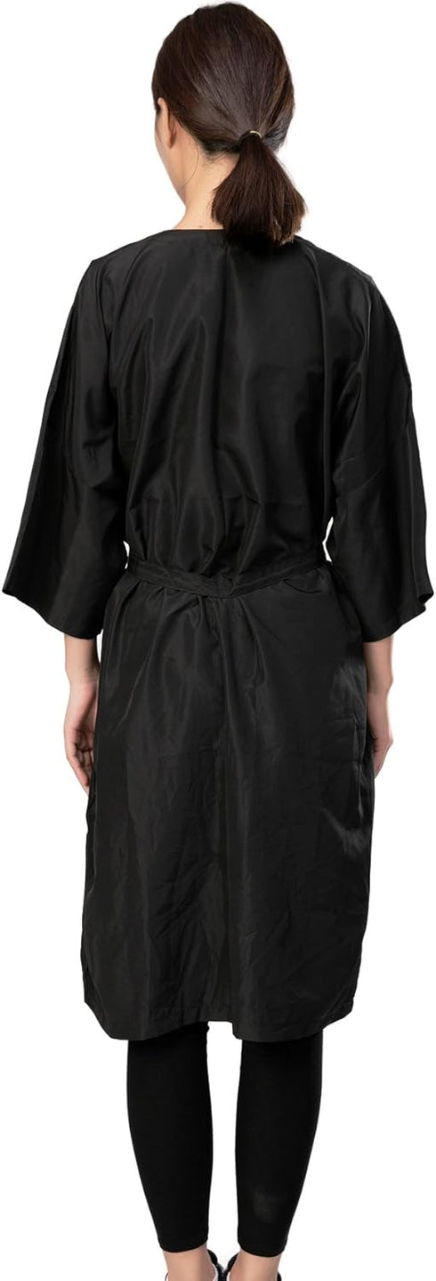 PERFEHAIR Salon Client Gown Robes Cape - Hair Salon Smock for Clients, Kimono Style, 5 Snap Closures