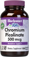 BlueBonnet Nutrition Chromium Picolinate, 500 mcg, 100 Count, Non-GMO, Vegan, Gluten & Dairy Free