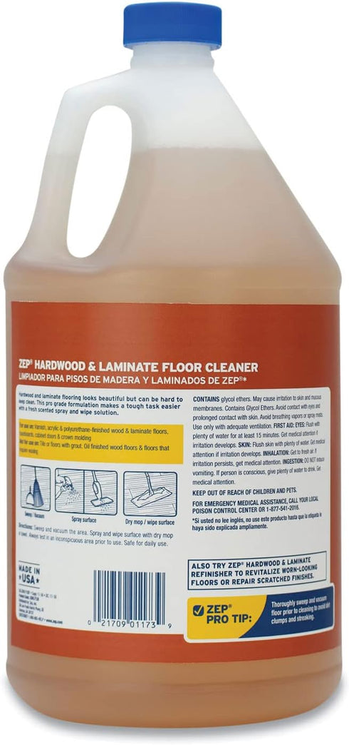 ZPEZUHLF128 ZUHLF128 128 oz. Zep Hardwood and Laminate Cleaner