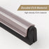 Eyliden Floor Squeegee Scrubber: Heavy Duty Telescopic Handle for No-Scratch Floor Cleaning, EVA Foam Blade