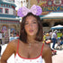 Large Size Mouse Ears Headband for Women Purple Fuzzy Mouse Ears for Adult Plus-size Park Ears Headband