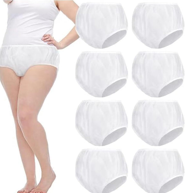 YUSHTPO Adult Incontinences Pants Water Resistant Reusable Diaper Covers Leakproof Underpant Pull On Underwear