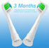 Replacement Toothbrush Heads for Philips Sonicare, 12 Pack for Snap-on Electric Tooth Brushes (12 White, 1 Count)