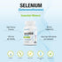 Puregen Labs Selenium 200 mcg Yeast Free Essential Mineral - 500 Vegetarian Tablets for Immune & Antioxidant Support,