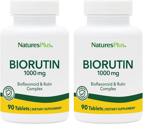 Nature's Plus - Biorutin, 1000 mg, 90 Tablets