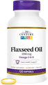 21st Century Flaxseed Oil 1000 Mg Softgels, 120 Count (22871)