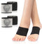 Foot Arch Support, 2 Pair Compression Sleeves with Gel Pad, Plantar Fasciitis Braces for Flat Foot, High Arch Pain