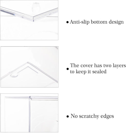 zoocatia Farmhouse Laundry Dryer Sheet Holder Clear Detergent Pods Container Dryer Balls Dispenser with Lid