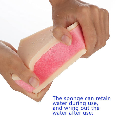 VTurboWay Silicone Sponge Human Skin Injection Pad Training Model, Nurse Student Practice, No Syringe Included