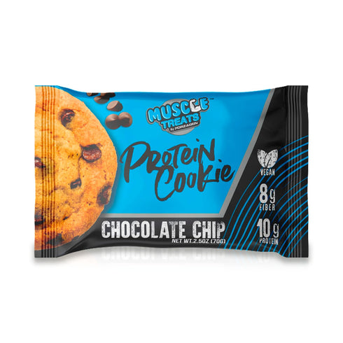 Forzagen Vegan Protein Cookies 12-Pack - Chocolate Chip Flavor, Low Carb Protein Treats, Healthy Snacks, 10g Protein