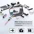 APREUTY Clear Makeup Bags, TSA Approved 6 Pcs Cosmetic Makeup Bags Set, Clear PVC with Zipper Handle for Travel