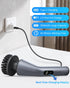 IPX7 2-Speed, 7 VICNOVA Electric Spin Scrubber, Waterproof Extendable Long Handle Cordless Cleaning Brush