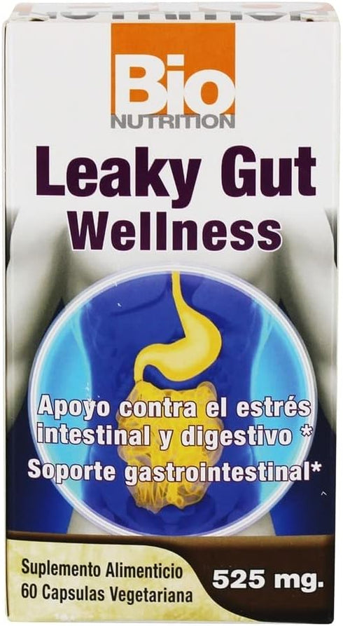 Bio Nutrition Leaky Gut Wellness, 60 Veg Caps