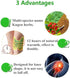 Knee Patches 60 Count, Natural Warming Herbal Patches for Long Lasting Joint Discomfort Relief
