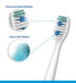 Sonic Electric Toothbrush for Adults with 5 Replacement Heads, 3 Modes & Built-in Timer, White