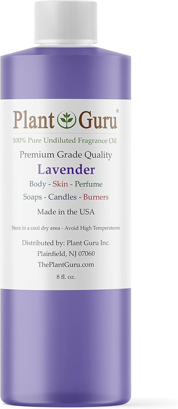 Lavender Fragrance Oil 8 fl. oz. for DIY Soap Making, Candles, Bath Bombs, Body Butters, Aromatherapy