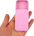 2Pack Dental Floss Portable Case, Convenient Refillable Glide Travel Floss Box (Pink)