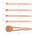 Travel Makeup Brush Set - Mini Eye Shadow Kits, Small Size Eyeshadow Case, Soft Brushes for Professional Tools