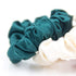 Set of 24Pcs Satin Hair Scrunchies, Rubber Bands, Elastic Hair Ties Ponytail Holder, Mix Colors