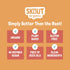 Skout Organic Plant-Based Protein Bars, Peanut Butter (12 Pack) – 10g Protein, Vegan, Gluten Free
