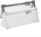 Mesh Cosmetic Bag - Portable Clear Makeup Bags Mesh Zipper Pouch for Home Office Travel Accessories (2PCS)
