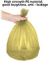 5 Rolls Small Trash Garbage Bags, 4 Gallon, Strong Thin Material, 200 Counts, Durable Plastic for Office Home
