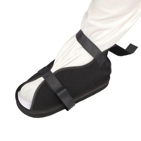 Medical Post OP Plaster Cast Boot, Adjustable Rehabilitation Open Toe Shoes for Kids and Adults, Valgus Recovery