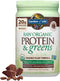Garden of Life Raw Organic Protein & Greens - Chocolate Vegan Protein Powder, Dairy Free, Gluten Free, 20 Servings