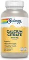 Solaray Calcium Citrate 1000mg, Chelated Calcium Supplement for Bone Strength, 60 Servings, 240 VegCaps