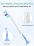 Replacement Brush Heads for Philips Sonicare Toothbrush Handles - Pack of 4