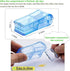 JohnBee Pill Cutter | Best Pill Cutter for Small or Large Pills | Designed in The USA | Includes Keychain Pill Holder