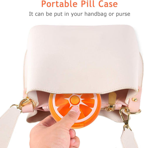 INVODA Weekly Pill Organizer 7 Day 3 Times a Day Large Daily Cases for Pills, Vitamins, Fish Oil Supplements