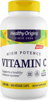 Healthy Origins Vitamin C, 1,000 mg, Vegan Vitamin C for Immune Support, 360 Veggie Capsules