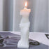 OUKEYI Venus Statue Scented Candle, Soy Wax Decorative Candle for Table Photo Prop