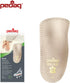 Pedag Relax 3/4 Insoles - German Made, Wide Arch Support Inserts with Latex Heel Cup, Tan, Women’s US 12/Men 9/EU 42