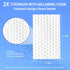 Sheets,50 Count Magic Cleaning Sponge Eraser Convex Point Melamine Sponge, Thickened, Long Lasting, Disposable Cleaner