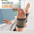 Copper Arch Support for Plantar Fasciitis, 2 Half Socks/Sleeve Compression Brace for Women and Men, Foot Care Aid