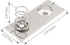 Skweawert 20 PCS AA/Double-Positive Negative-S Stainless Steel Metal Battery Spring Positive and Negative Conversion