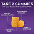 Omega 3 Fish Oil Gummies - 120 Gummies Triple Strength with High Absorption EPA & DHA Fatty Acids, Orange Flavor