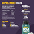 BCAA Tablets 1000 mg, 120 Pills - Branched Chain Amino Acids Supplement for Muscle Recovery & Energy