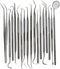 IMED SCIENTIFIC Multifunction Dental Tools 17 Pcs Plaque Remover Teeth Cleaning Set Oral Care