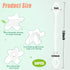 Jcwto 50 Count Disposable Tongue Scraper, Tongue Cleaner for Adults and Kids, Ergonomic plastic tongue scraper,Tongue