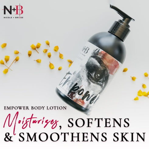 N+B Empower Lotion, Non-Sticky, Moisturizing, Quick Absorption, Softens & Smoothens, Made with Alma Extract & Vitamin